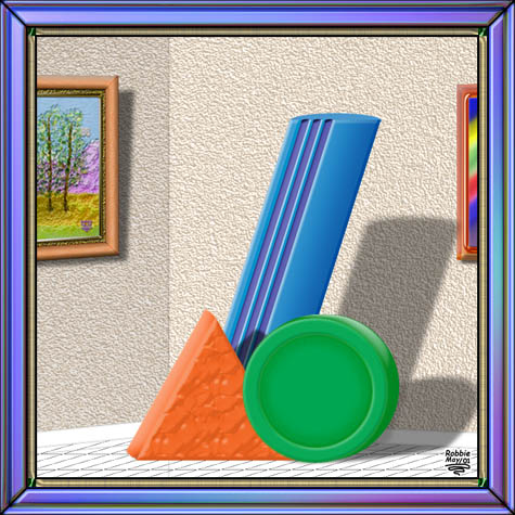 In an obscure corner of an unknown gallery