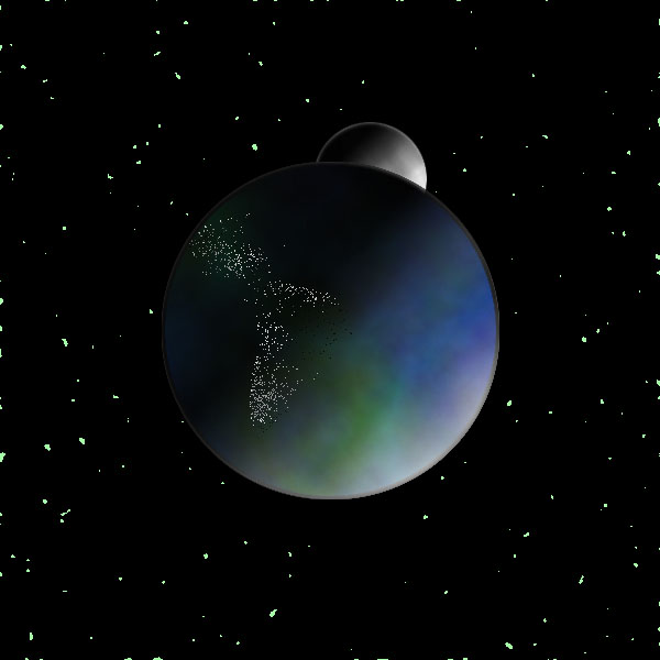 My Rendition of our Earth and Moon