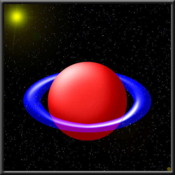 Red Planet Blue Ring