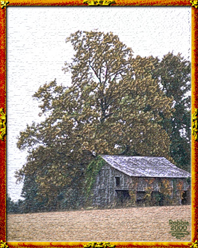 The Old Barn Sittin on the lower 40