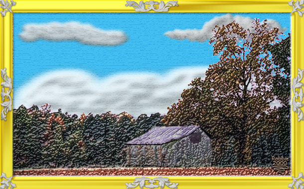 Another Shot of the Old Barn Sittin on the Lower 40